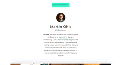 Desktop Screenshot of martinohls.com